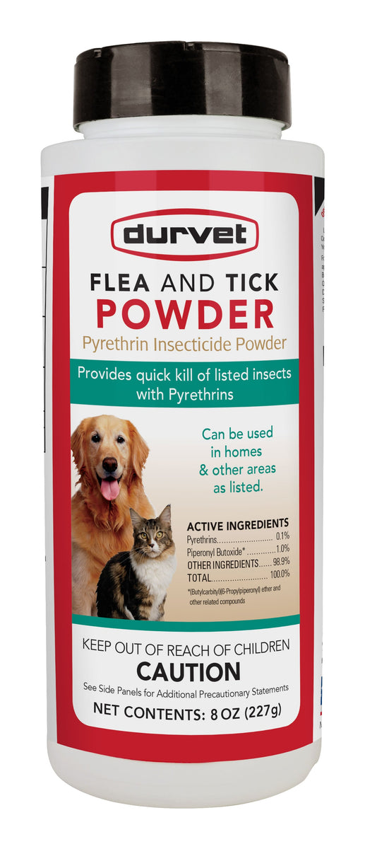 Durvet Flea and Tick Powder Burlington, NC Isley Farm Supply