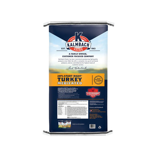 Kalmbach 28% Start Right® Turkey (Medicated) (50 LB)