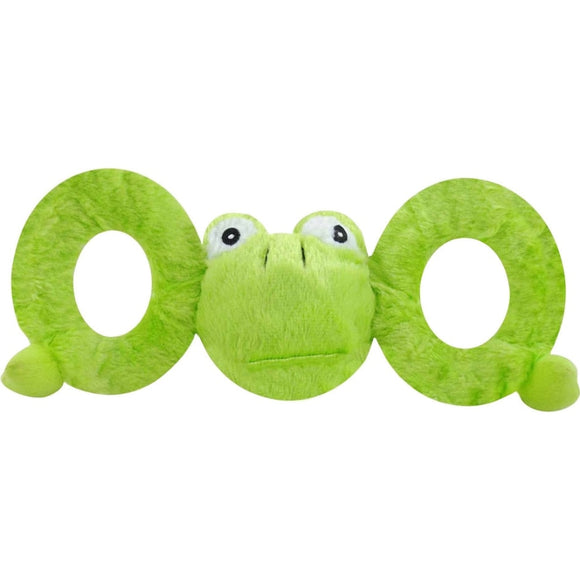 Jolly Pets Tug-a-Mals Frog (XL-6 IN)