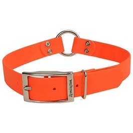 Dog Collar, waterproof, Orange, 1 x 22-in